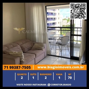 Apartamento para venda possui 70 metros quadrados com 2 quartos em Vila Laura - Salvador -