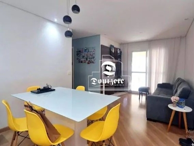 Apartamento para venda tem 77 metros quadrados com 3 quartos em Campestre - Santo André -
