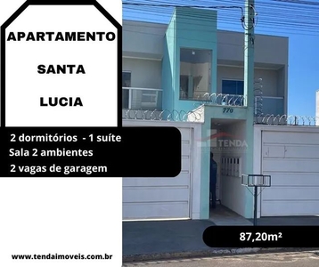 Apartamento para venda tem 87 metros quadrados com 2 quartos em Jardim Santa Lúcia - Franc