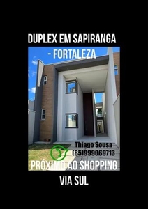 Casa para venda possui 150 metros quadrados com 4 quartos em Sapiranga - Fortaleza - CE
