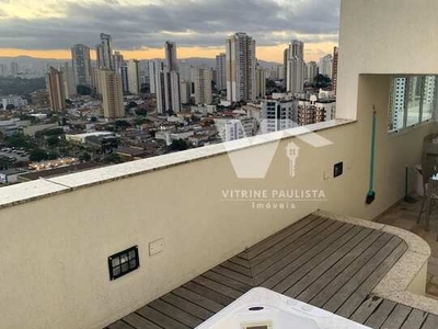 Cobertura Residencial Bosques da Anália Franco, Rua Pantojo, 150m², 3 dorm, sendo 1 suíte