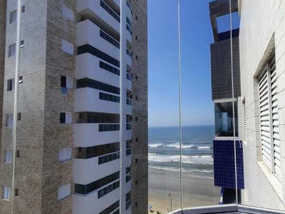 Lindo apartamento, prédio de frente para o mar, ao lado do centro de Mongaguá