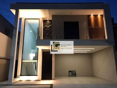 Sobrado com 3 dormitórios à venda, 230 m² por R$ 1.506.000,00 - Jardim Crystal Park - Jaca