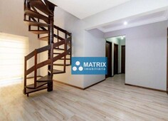 Cobertura com 3 dormitórios, 214 m² - venda por r$ 800.000,00 ou aluguel por r$ 4.450,00/mês - alto da glória - curitiba/pr