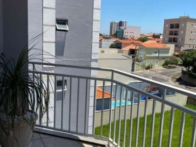 Apartamento com 2 quartos, 1 vaga de garagem coberta, localizado no jardim santiago em indaiatuba /sp