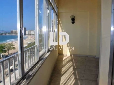 Apartamento com 4 quartos à venda na avenida atlântica, copacabana, rio de janeiro, 190 m2 por r$ 3.500.000