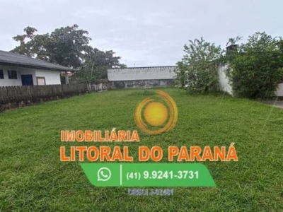 Terreno à venda no bairro shangri-la - pontal do paraná/pr