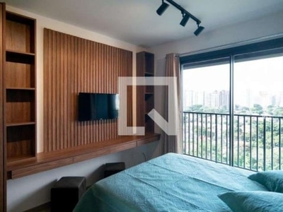 Apartamento para aluguel - brooklin, 1 quarto, 26 m² - são paulo