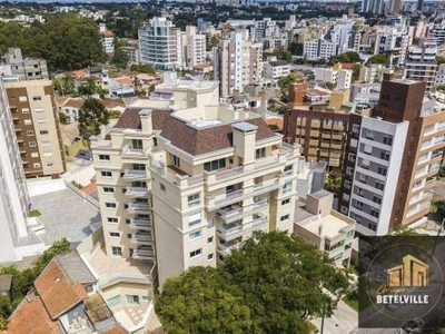 Cobertura com 3 quartos à venda, 208 m² por r$ 2.100.000 - juvevê - curitiba/pr