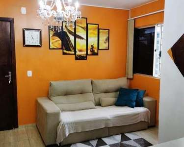 Apartamento, 44m², 02 dormitórios, sala de estar e jantar, 01 banheiro social, cozinha e 0