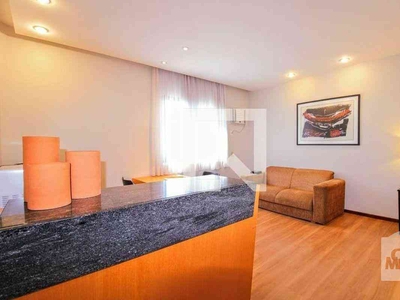 Apartamento com 1 quarto à venda no bairro Savassi, 50m²