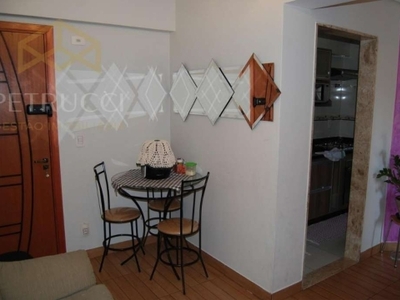 Apartamento com 1 quarto à venda na rua josé paulino, 1613, vila itapura, campinas, 50 m2 por r$ 178.000