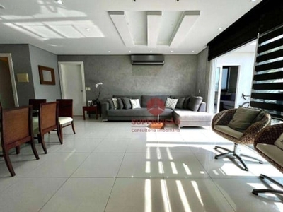 Cobertura à venda, 185 m² por r$ 2.180.000,00 - jurerê - florianópolis/sc