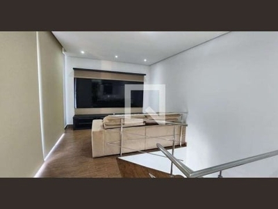 Cobertura para aluguel - boqueirão, 1 quarto, 94 m² - santos