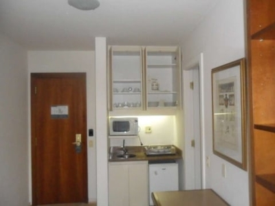 Flat com 1 quarto para alugar na rua tenente negrão, 202, itaim bibi, são paulo, 40 m2 por r$ 2.980