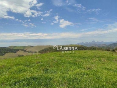 Terreno à venda, 35000 m² por r$ 550.000,00 - secretário - petrópolis/rj