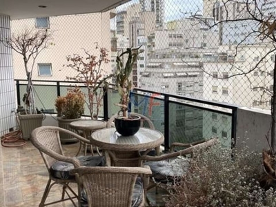 Excelente apartamento localizado no bairro santa cecília, 350 m² de área útil, 3 suítes com closet , 4 vagas de garagem e lazer. ref 15.296