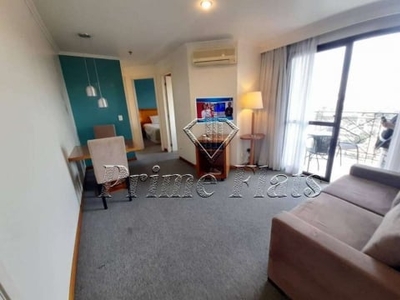 Flat disponível para locação no quality suites long stay vila olímpia com 48m², 2 dormitórios e 1 vaga