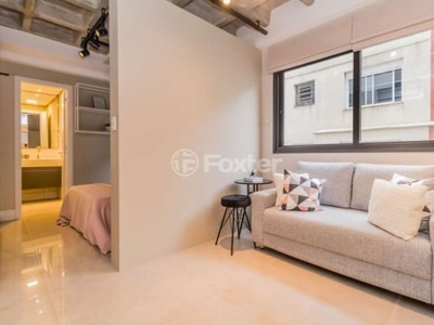 Loft com 1 quarto à venda na Avenida João Pessoa, Centro Histórico, Porto Alegre, 30 m2 por R$ 366.024