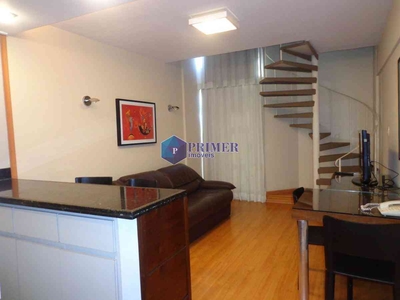 Apartamento com 1 quarto para alugar no bairro Savassi, 40m²