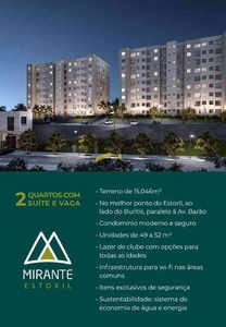 Apartamento com 2 quartos à venda no bairro Estoril, 51m²