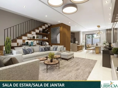 Lançamento Bosque Urbanova- Casas De 110m² Com 3 Dormitórios- 2 Vagas