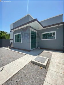 Casa para Venda em Rio das Ostras, Jardim Campomar, 2 dormitórios, 1 suíte, 2 banheiros, 1