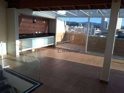 Cobertura com 3 dormitórios para alugar, 140 m² por R$ 4.650,00/mês - Parque Mandaqui - São Paulo/SP