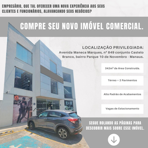 Prédio comercial de 3 andares à venda!