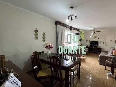 Apartamento á venda com 3 dormitórios, 145m² - Embaré/Santos-SP
