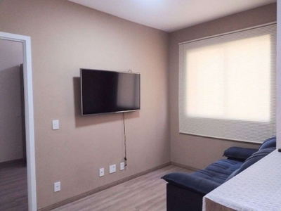 Apartamento com 1 dormitório para alugar, 40 m² por r$ 2.370,00/mês - jardim tupanci - barueri/sp