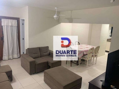 Apartamento com 3 dormitórios, 80 m² - venda por r$ 530.000,00 ou aluguel por r$ 4.635,00/mês - praia das astúrias - guarujá/sp