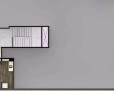 1 dormitório, 1 banheiros, 24M² de Área Construída