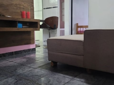 Apartamento 2 dormitórios, semi mobiliado no Conjunto Habitacional do Guapiranga, Itanhaém/ SP