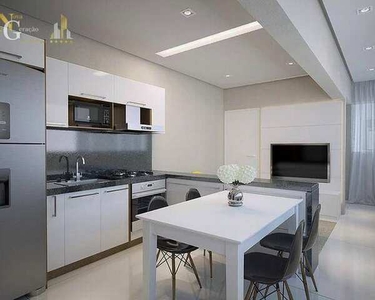 Apartamento com 1 dormitório à venda, 44 m² por R$ 246.125,00 - Vila Guilhermina - Praia G