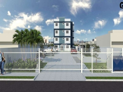 Apartamento com 2 quartos à venda na Rua Goiás, 141, Jardim Esmeralda, Campo Largo, 48 m2 por R$ 193.500