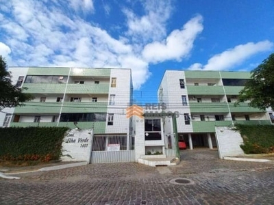 Apartamento com 3 dormitórios, 80 m² - venda por R$ 250.000,00 ou aluguel por R$ 1.800,00/mês - Capim Macio - Natal/RN