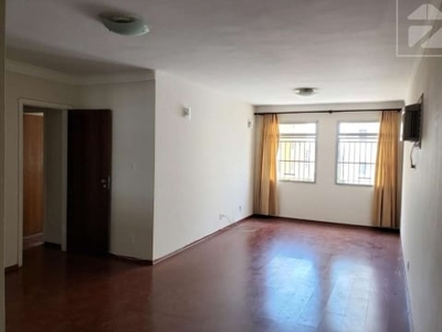 Apartamento com 3 quartos para alugar na rua padre vieira, 1094, cambuí, campinas, 140 m2 por r$ 2.500