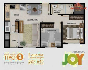 APARTAMENTO NO RESIDENCIAL JOY