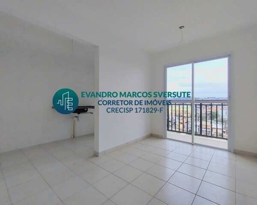 Apartamento no Residencial Paraíso, novo e nunca habitado com 2 dormitórios, varanda e 2 v