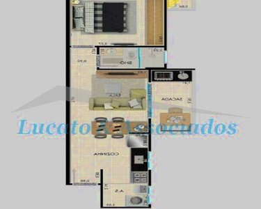 Apartamento residencial para Venda Guilhermina, Praia Grande sp