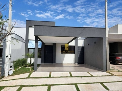 Casa com 3 dormitórios à venda, 105 m² por R$ 770.000 - Jardim Park Real - Indaiatuba/SP