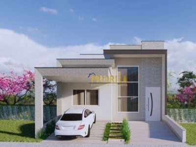 Casa com 3 dormitórios à venda, 106 m² por R$ 570.000 - Residencial Horto Villagio - Sorocaba/SP