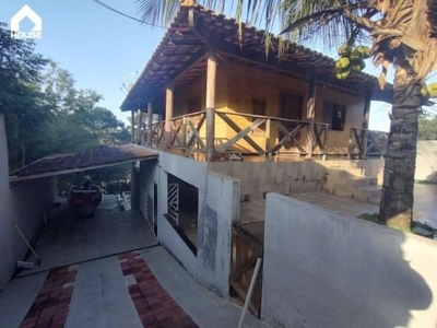 Casa de 03 quartos com fundos para a lagoa à Venda em Nova Guarapari - ES