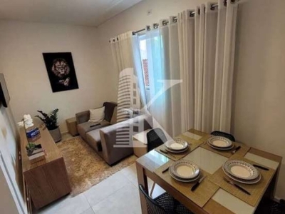 Casa em condomínio fechado com 2 quartos para alugar na Vila Mirim, Praia Grande , 48 m2 por R$ 2.200