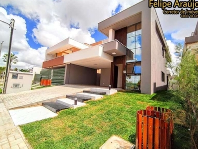 Casa em condomínio fechado com 4 quartos à venda na Rua Santa Rita de Cássia, Urucunema, Eusébio, 214 m2 por R$ 1.150.000