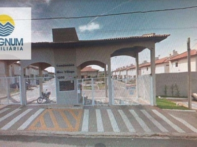 Casa/Sobrado Geminado, c/3 dorm. 01 Suíte, Piscina, à venda, 120 m² por R$ 399.000 - Jardim Caparroz(Próximo a Av.Philadhelpo) - S J Rio Preto/SP