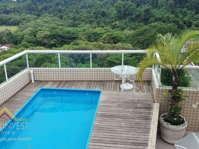 Cobertura à venda, 364 m² por R$ 2.400.000,00 - Canto do Forte - Praia Grande/SP