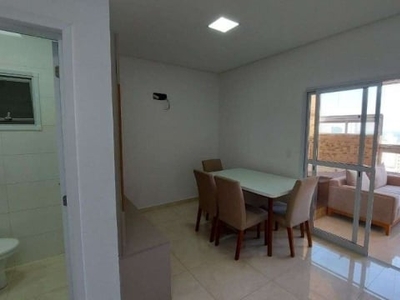 Cobertura com 2 dormitórios à venda, 100 m² por r$ 625.000 - vila guilhermina - praia grande/sp