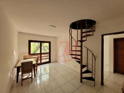 Cobertura com 2 dormitórios para alugar, 120 m² por R$ 2.850,00/mês - Rio Branco - Porto Alegre/RS